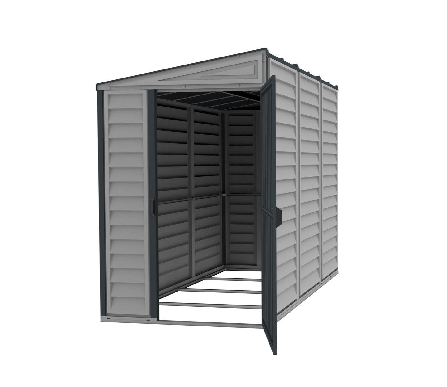 Duramax 4 x 8 ft Lean To Sidemate Plus Plastic Shed