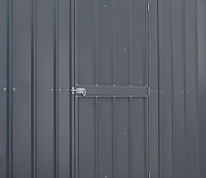 Globel 10 x 15 ft Dual Door Metal Workshop Garage