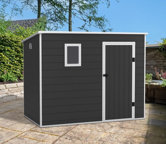 Lotus Sheds Oxonia 8 x 5 ft Pent Plastic Shed