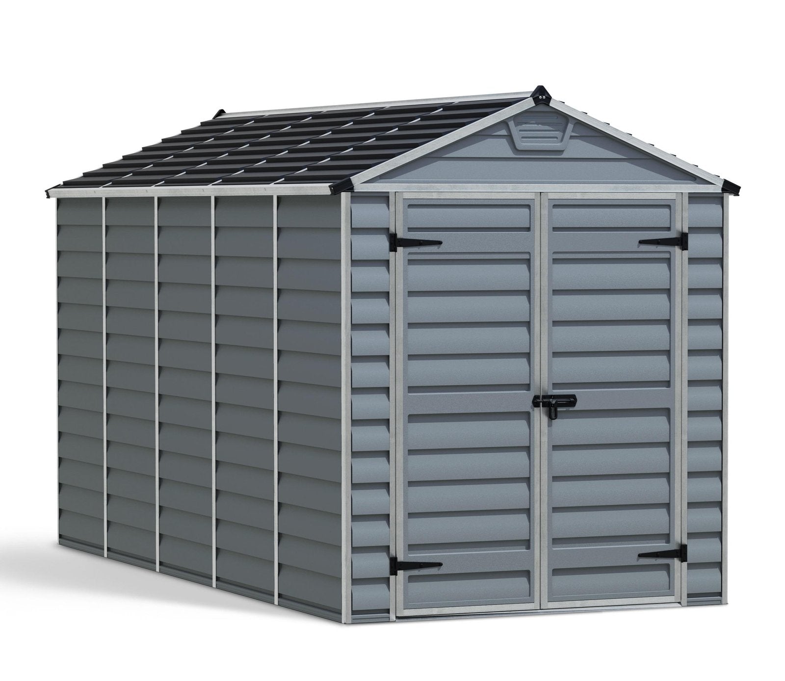 Palram Canopia 6 x 12 ft Skylight Anthracite Polycarbonate Shed