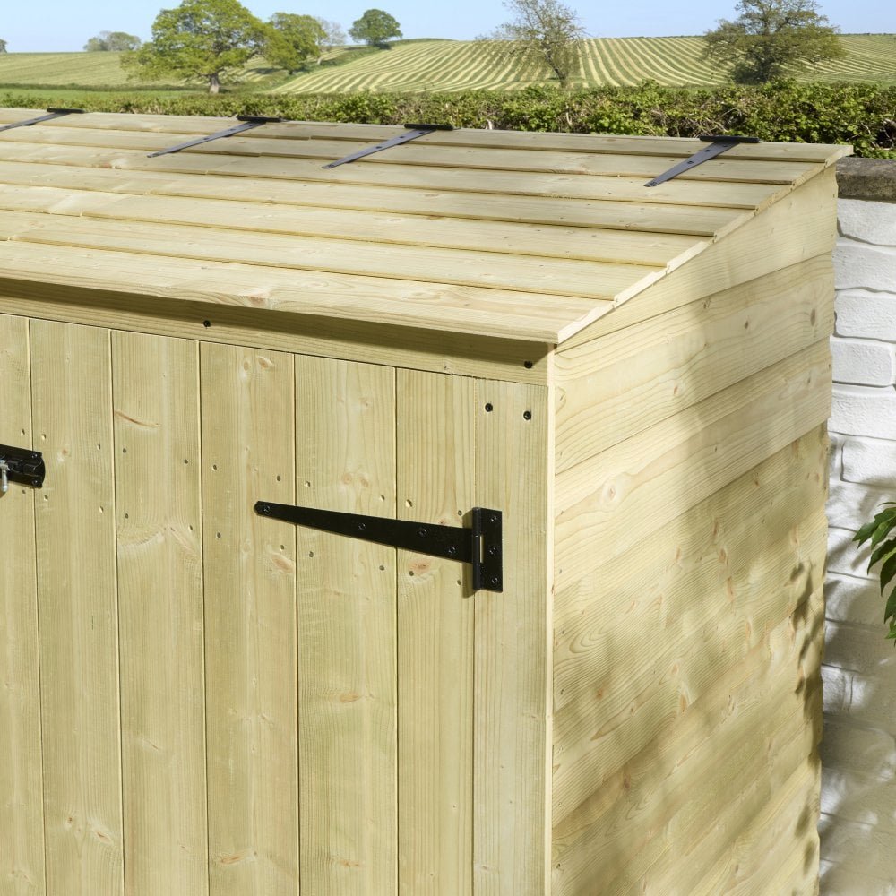 Premier Shiplap Single Bin Store With Box Store