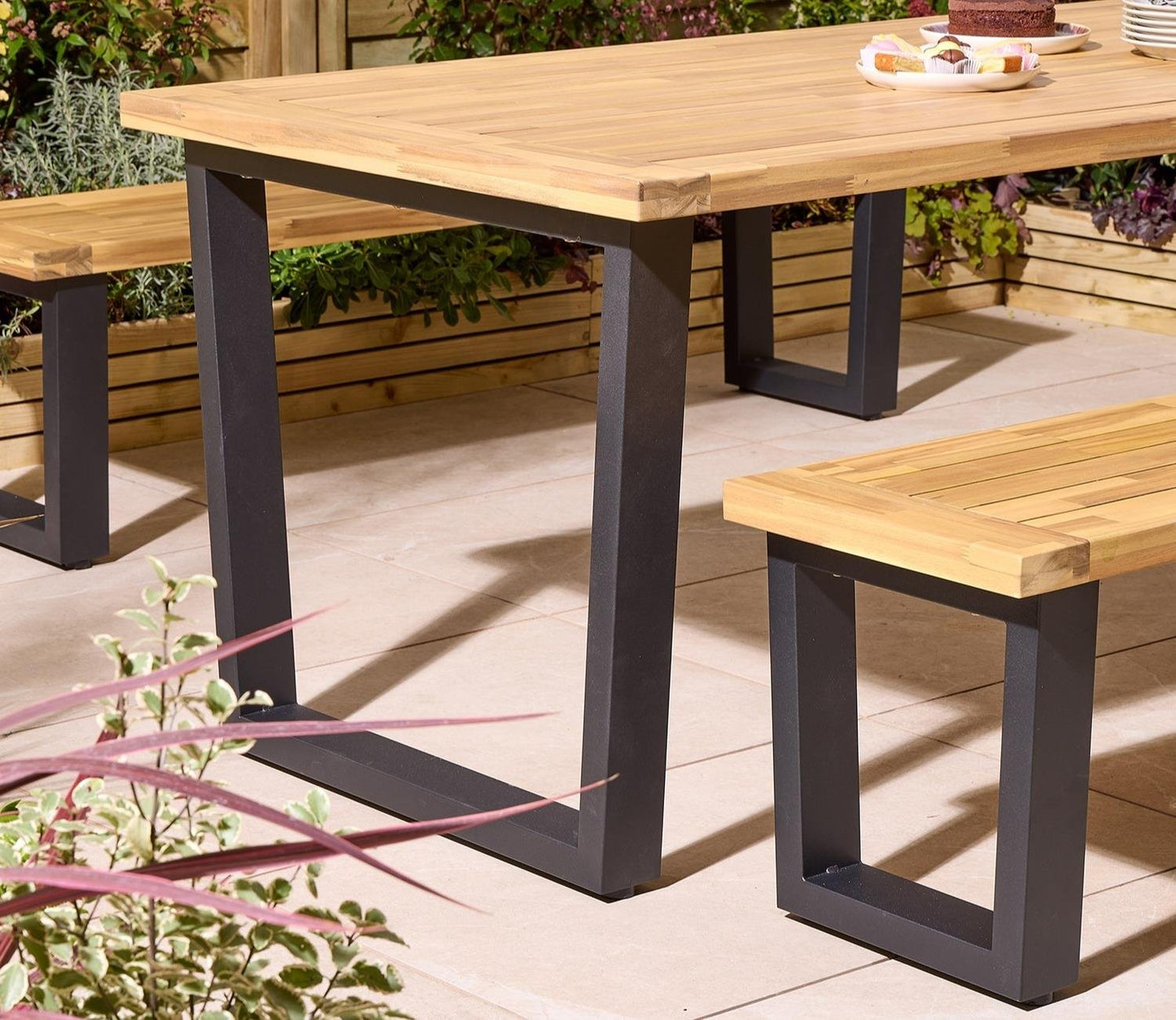 Rowlinson Stockholm 6 Seat Dining Set